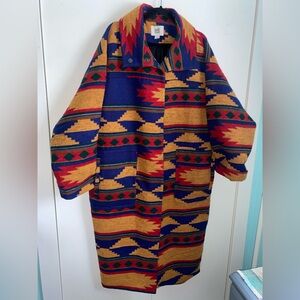 BDG Aztec Blanket Coat from Urban Outfitters